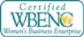 Certified by Women's Business Enterprise National Council